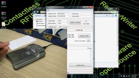 rfid reader writer python|rfid read write software free.